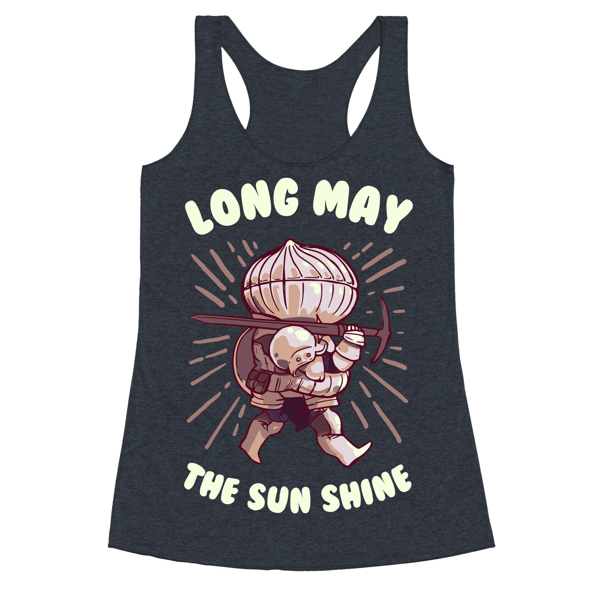 Siegward: Long May The Sun Shine Racerback Tank